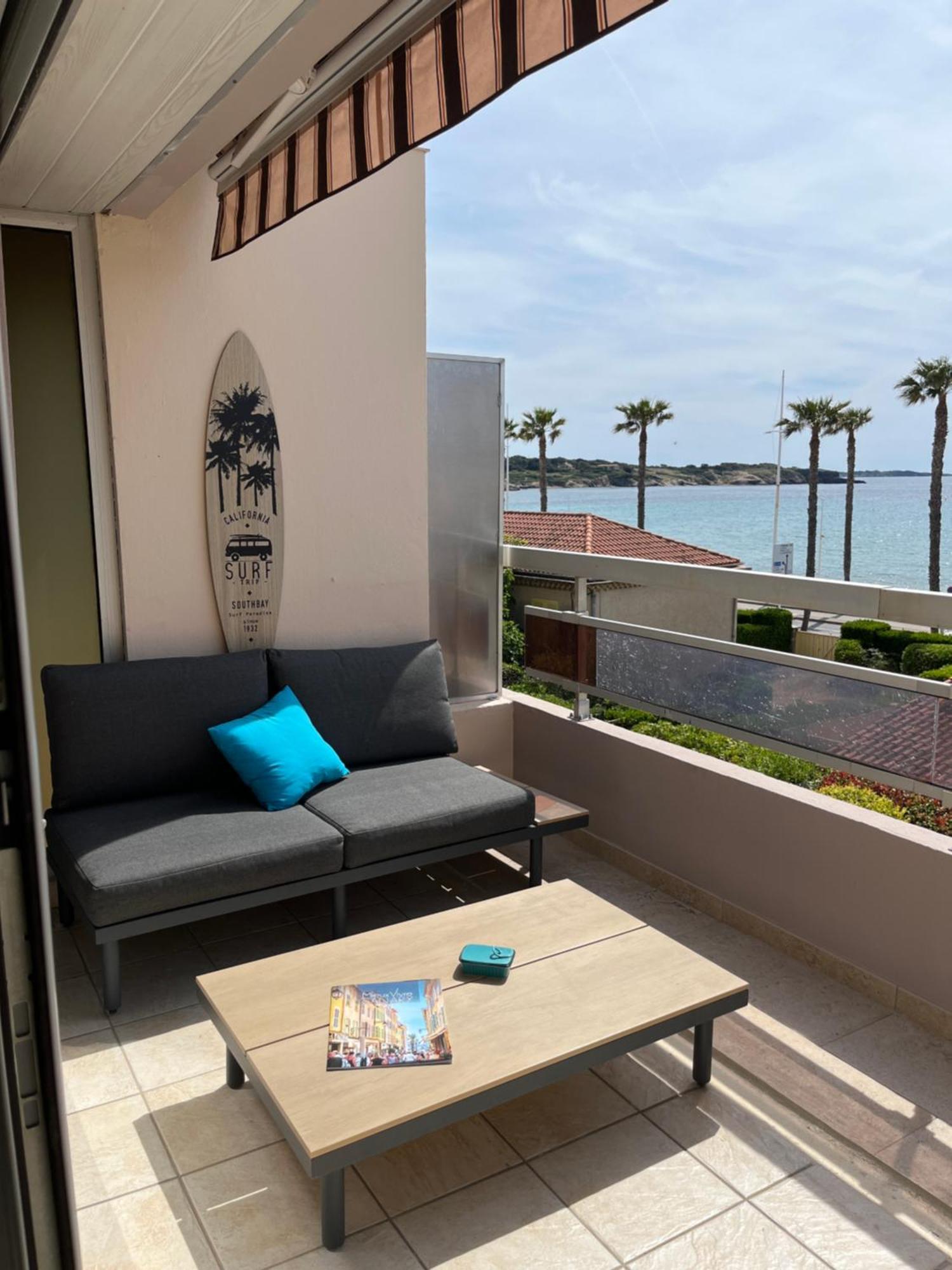 Sanary View - Un Ecrin Sur La Mer ซิ-ฟูร์-เล-ปลาจ ภายนอก รูปภาพ